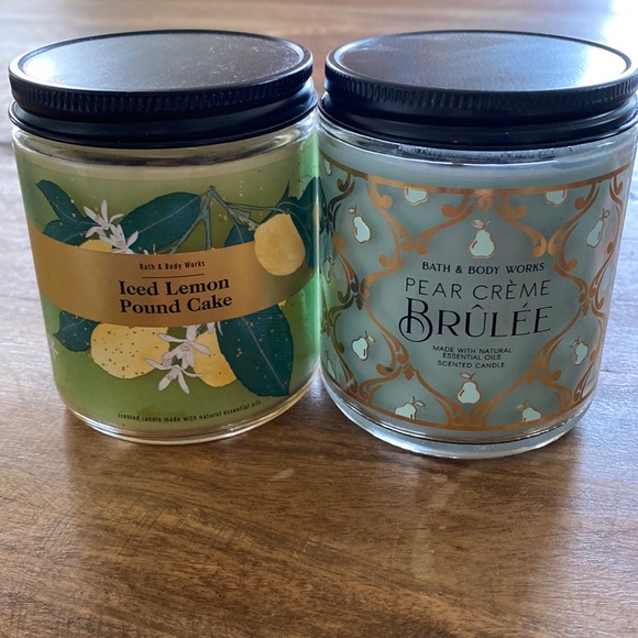 Bath and body single wick candles (2) - Picture 1 of 4